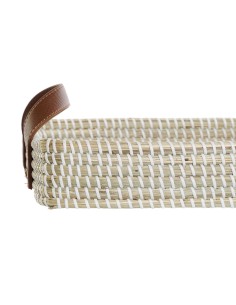 Jeux de plateaux DKD Home Decor Naturel Marron Clair Urbaine 41 x 32 x 9 cm (2 Unités) 2