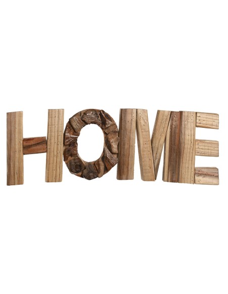 Figurine Décorative Home ESPRIT Naturel Marron Clair Urbaine 58 x 4 x 20 cm