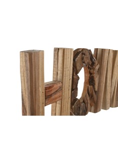 Figurine Décorative Home ESPRIT Naturel Marron Clair Urbaine 58 x 4 x 20 cm 2