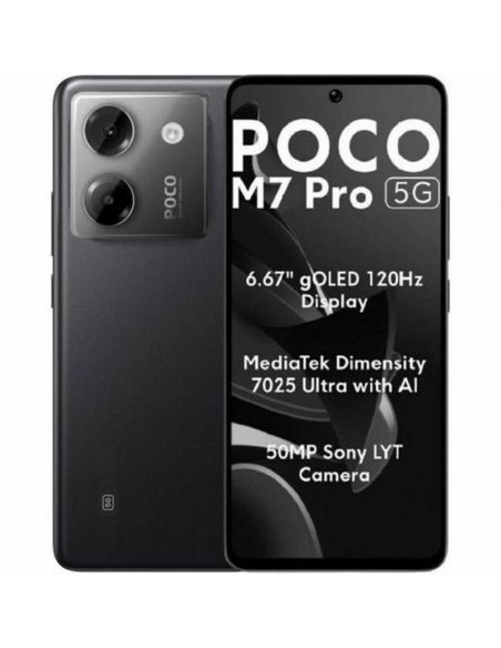 Smartphone Xiaomi POCO M7P 5G 8-256 BK 6,67" Octa Core 8 GB RAM 256 GB Noir