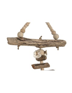 Figurine Décorative Home ESPRIT Naturel 26 x 3 x 46 cm (2 Unités) 2