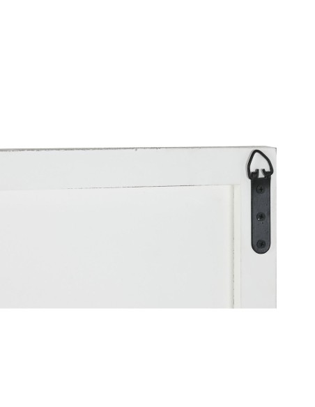 Décoration murale Home ESPRIT Blanc Doré Moderne Décapé 120 x 3,5 x 120 cm