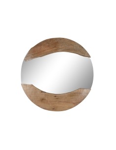 Miroir mural Home ESPRIT Naturel Bali 120 x 8 x 120 cm