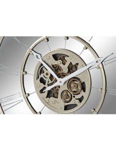 Horloge Murale Home ESPRIT Champagne Fer Miroir 67 x 8 x 67 cm