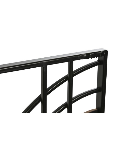 Décoration murale Home ESPRIT Noir Naturel Urbaine 40 x 2 x 60 cm (3 Unités)