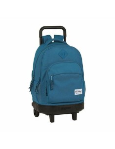 Cartable à roulettes Compact BlackFit8 Egeo Bleu 33 X 45 X 22 cm