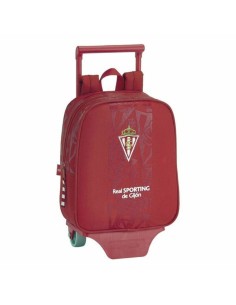 Cartable à roulettes 805 Real Sporting de Gijón 611972280 Rouge 2