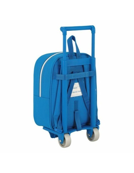 Cartable à roulettes 805 RCD Espanyol 611753280 Bleu Blanc