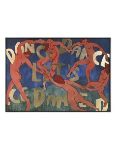 Cadre Home ESPRIT Bleu Vert Doré Moderne 140 x 4 x 100 cm