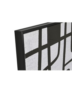 Cadre Home ESPRIT Blanc Noir Moderne 103 x 4,5 x 143 cm (2 Unités) 2