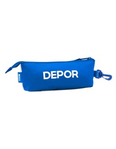 Fourre-tout R. C. Deportivo de La Coruña Bleu Blanc (20 x 8.5 x 5 cm) 2