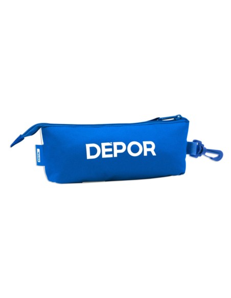 Fourre-tout R. C. Deportivo de La Coruña Bleu Blanc (20 x 8.5 x 5 cm)