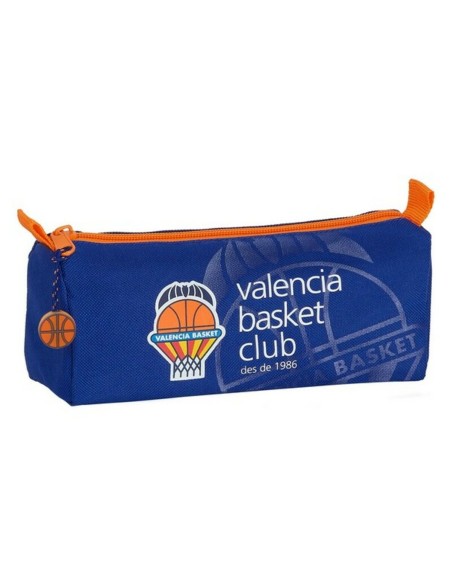 Fourre-tout Valencia Basket M742 Bleu Orange (21 x 8 x 7 cm)