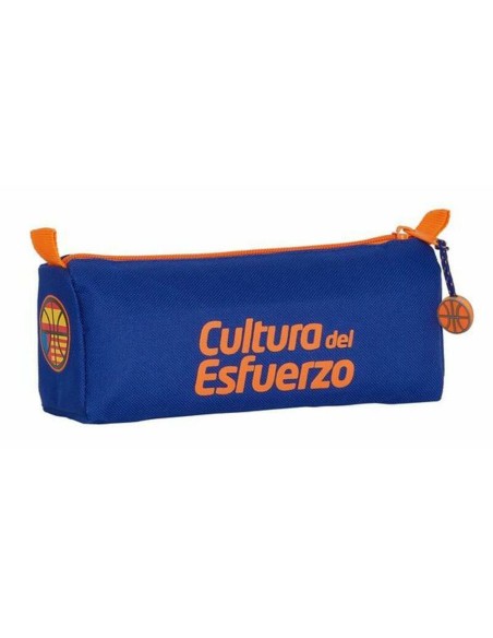 Fourre-tout Valencia Basket M742 Bleu Orange (21 x 8 x 7 cm)