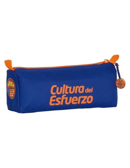 Fourre-tout Valencia Basket M742 Bleu Orange (21 x 8 x 7 cm)