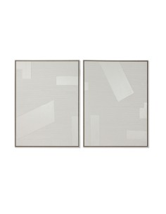 Cadre Home ESPRIT Blanc Moderne 75 x 4 x 100 cm (2 Unités)