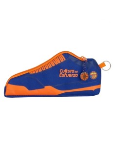 Fourre-tout Valencia Basket M584 Bleu Orange (24 x 10 x 2 cm)