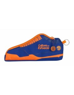 Fourre-tout Valencia Basket M584 Bleu Orange (24 x 10 x 2 cm) 2