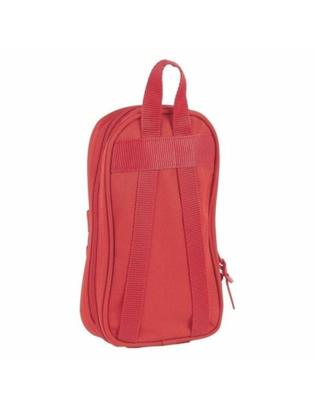 Plumier sac à dos Sevilla Fútbol Club M847 Rouge 12 x 23 x 5 cm