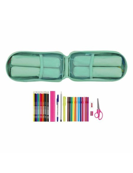 Plumier sac à dos BlackFit8 M747 Turquoise 33 Pièces 12 x 23 x 5 cm