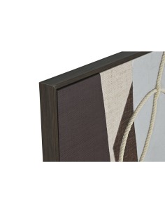 Cadre Home ESPRIT Marron Beige Abstrait Urbaine 63 x 4,5 x 93 cm (2 Unités) 2