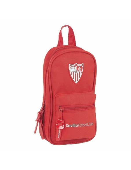 Plumier sac à dos Sevilla Fútbol Club M747 Rouge 12 x 23 x 5 cm (33 Pièces)