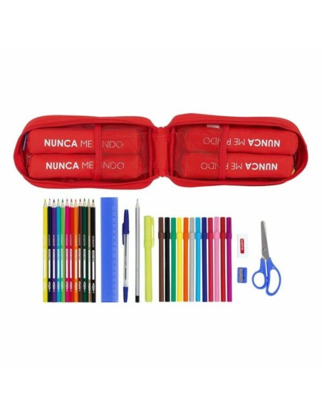 Plumier sac à dos Sevilla Fútbol Club M747 Rouge 12 x 23 x 5 cm (33 Pièces)