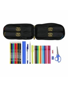 Plumier sac à dos F.C. Barcelona M747 Noir 12 x 23 x 5 cm (33 Pièces) 2