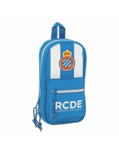 Plumier sac à dos RCD Espanyol Bleu Blanc 12 x 23 x 5 cm (33 Pièces)