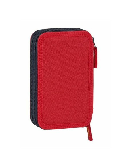 Plumier double RFEF M854 Rouge 12.5 x 19.5 x 4 cm (28 Pièces)