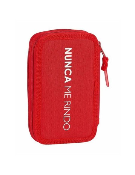 Plumier double Sevilla Fútbol Club M854 Rouge 12.5 x 19.5 x 4 cm (28 Pièces)