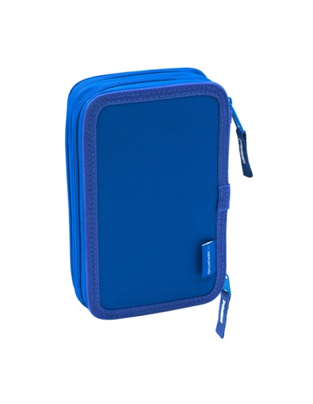 Plumier double R. C. Deportivo de La Coruña Bleu Blanc 12.5 x 19.5 x 4 cm