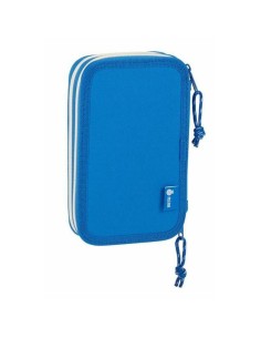Plumier double RCD Espanyol Bleu Blanc 12.5 x 19.5 x 4 cm (28 Pièces) 2