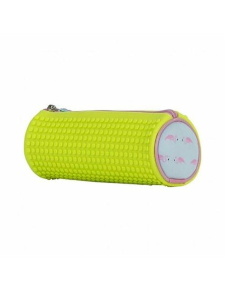 Trousse d'écolier cylindrique Nikidom 3250 Jaune