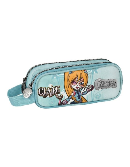 Trousse d'écolier Catrinas Claire, Noelia & Lila Bleu (21 x 8 x 6 cm)