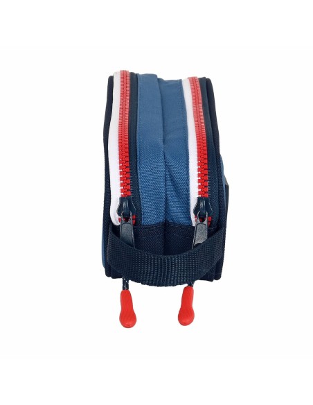 Trousse d'écolier BlackFit8 Stamp Bleu 21 x 8 x 6 cm
