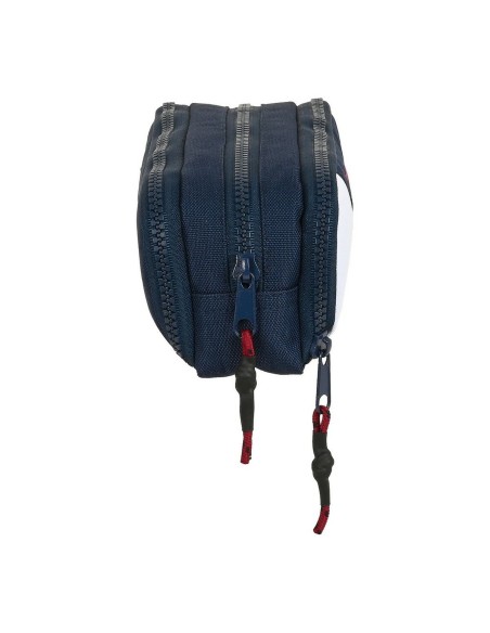 Trousse d'écolier F.C. Barcelona Corporativa Bleu Bordeaux (21 x 8 x 8 cm)