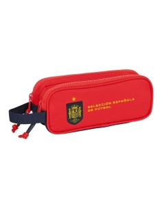 Trousse d'écolier RFEF Rouge Bleu (21 x 8 x 6 cm)
