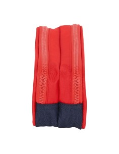 Trousse d'écolier RFEF Rouge Bleu (21 x 8 x 6 cm) 2