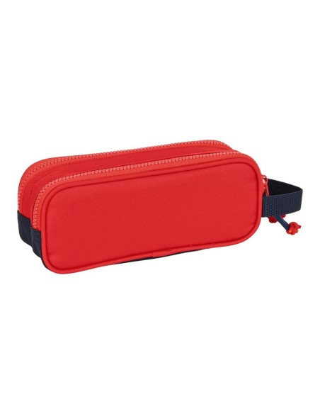 Trousse d'écolier RFEF Rouge Bleu (21 x 8 x 6 cm)