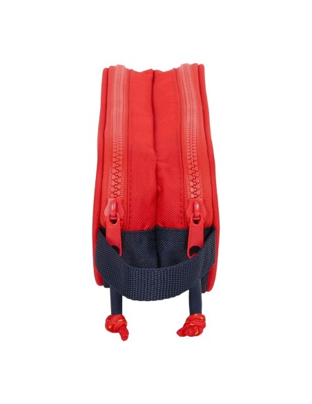Trousse d'écolier RFEF Rouge Bleu (21 x 8 x 6 cm)