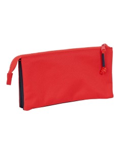 Trousse d'écolier RFEF Rouge Bleu (22 x 12 x 3 cm) 2
