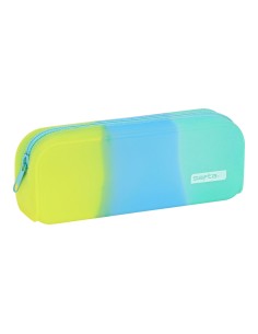 Trousse d'écolier Safta Bleu Vert Jaune (18.5 x 7.5 x 5.5 cm)