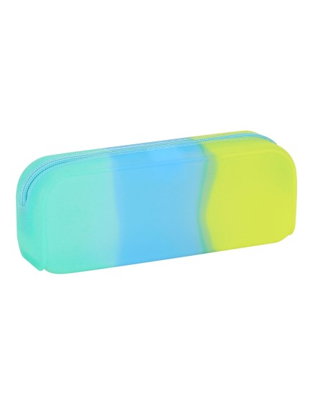 Trousse d'écolier Safta Bleu Vert Jaune (18.5 x 7.5 x 5.5 cm)