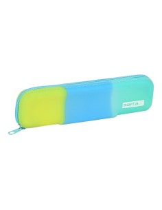 Trousse d'écolier Safta Bleu Vert Jaune (20 x 5.5 x 2 cm)