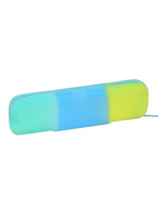 Trousse d'écolier Safta Bleu Vert Jaune (20 x 5.5 x 2 cm) 2
