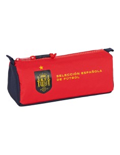 Trousse d'écolier RFEF Rouge Bleu (21 x 8 x 7 cm)