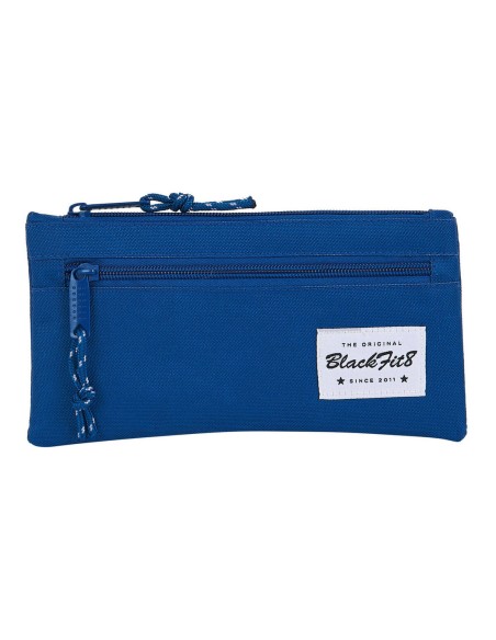 Trousse d'écolier BlackFit8 Oxford Bleu foncé (22 x 11 x 1 cm)