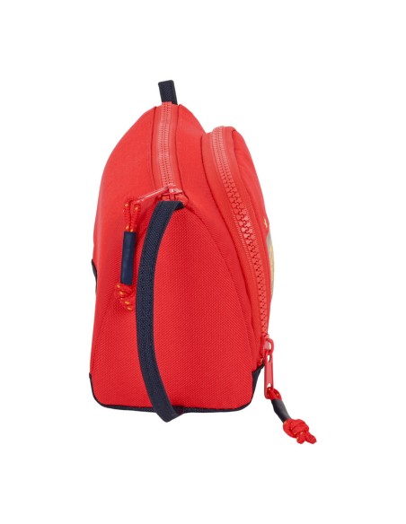 Trousse d'écolier RFEF Bleu Rouge 20 x 11 x 8.5 cm