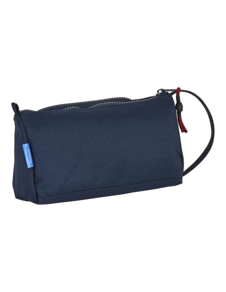 Trousse d'écolier F.C. Barcelona Corporativa Bleu Bordeaux 20 x 11 x 8.5 cm (32 Pièces)